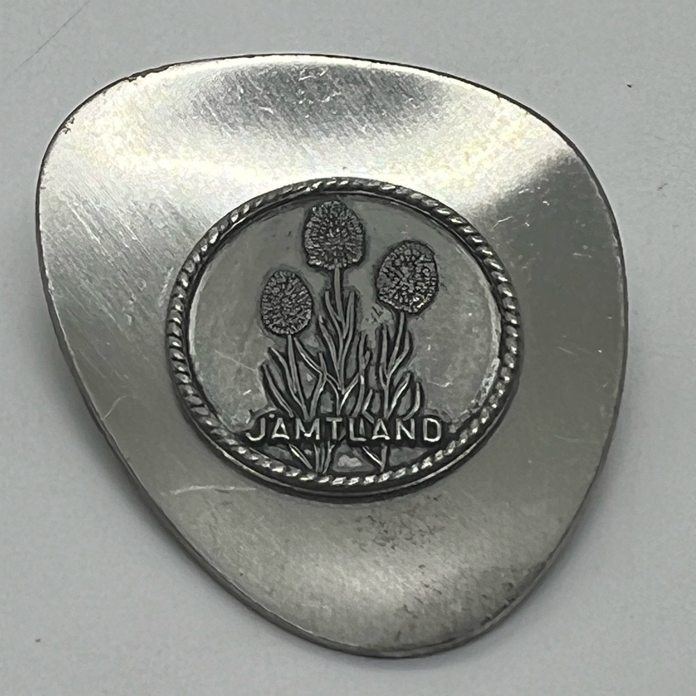 Vintage Sweden Souvenir Brooch
